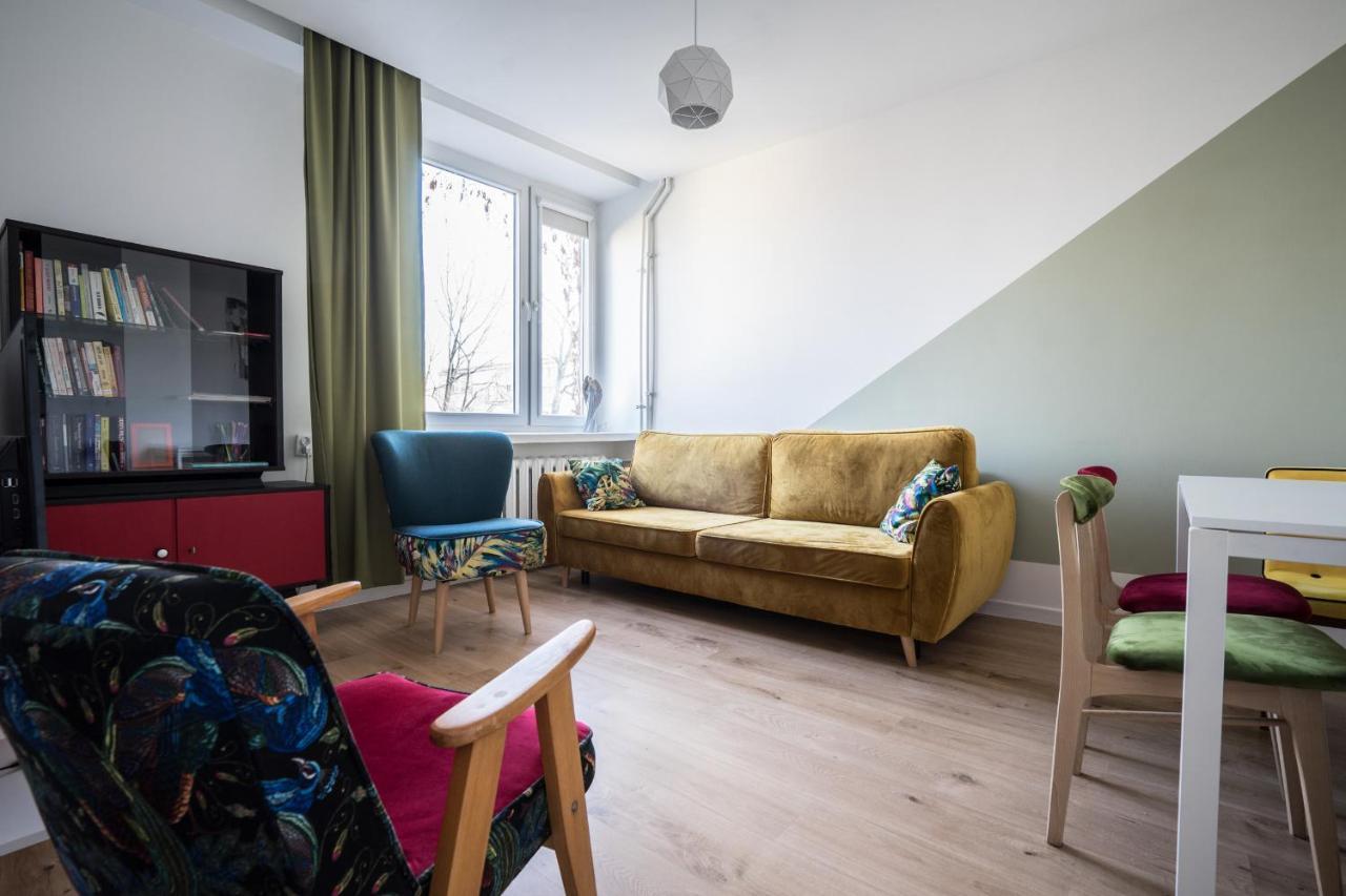 Sloneczny I Cichy Apartament Przy Starym Miescie Warschau Buitenkant foto
