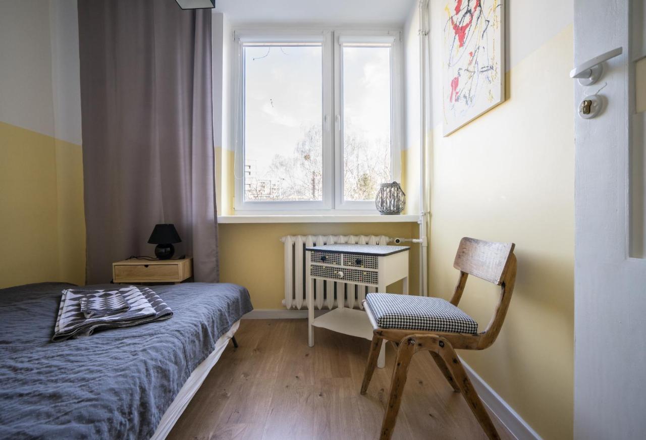 Sloneczny I Cichy Apartament Przy Starym Miescie Warschau Buitenkant foto